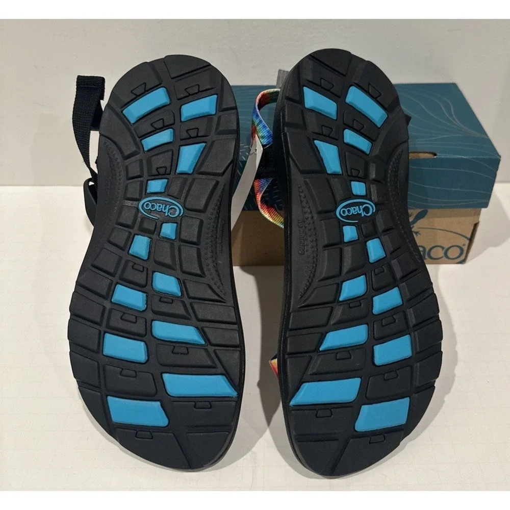 Chaco Youth Size 6M/EU 37 Z1 Ecotread Tie Dye Strap Sandals Washable